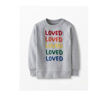 Hanna Andersson Be Loved Sweatshirt in French Terry